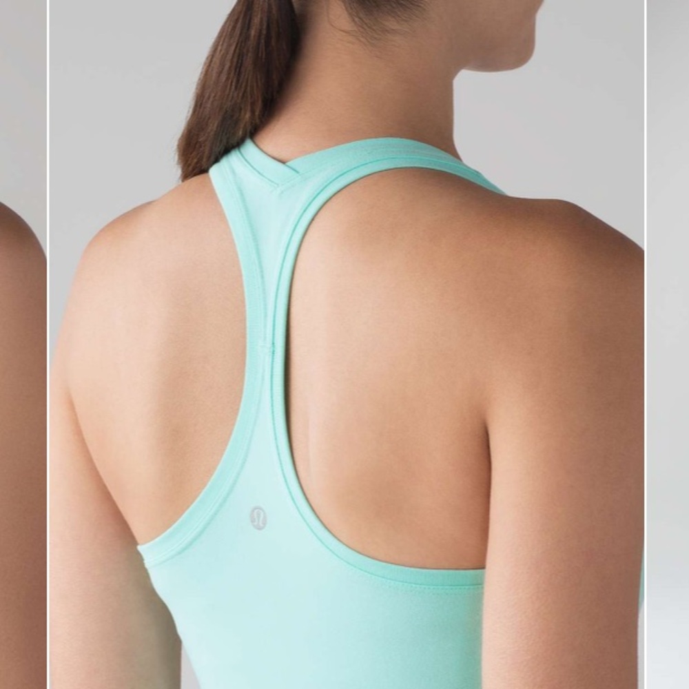 Lululemon Cool Racerback II Tank in Toothpaste